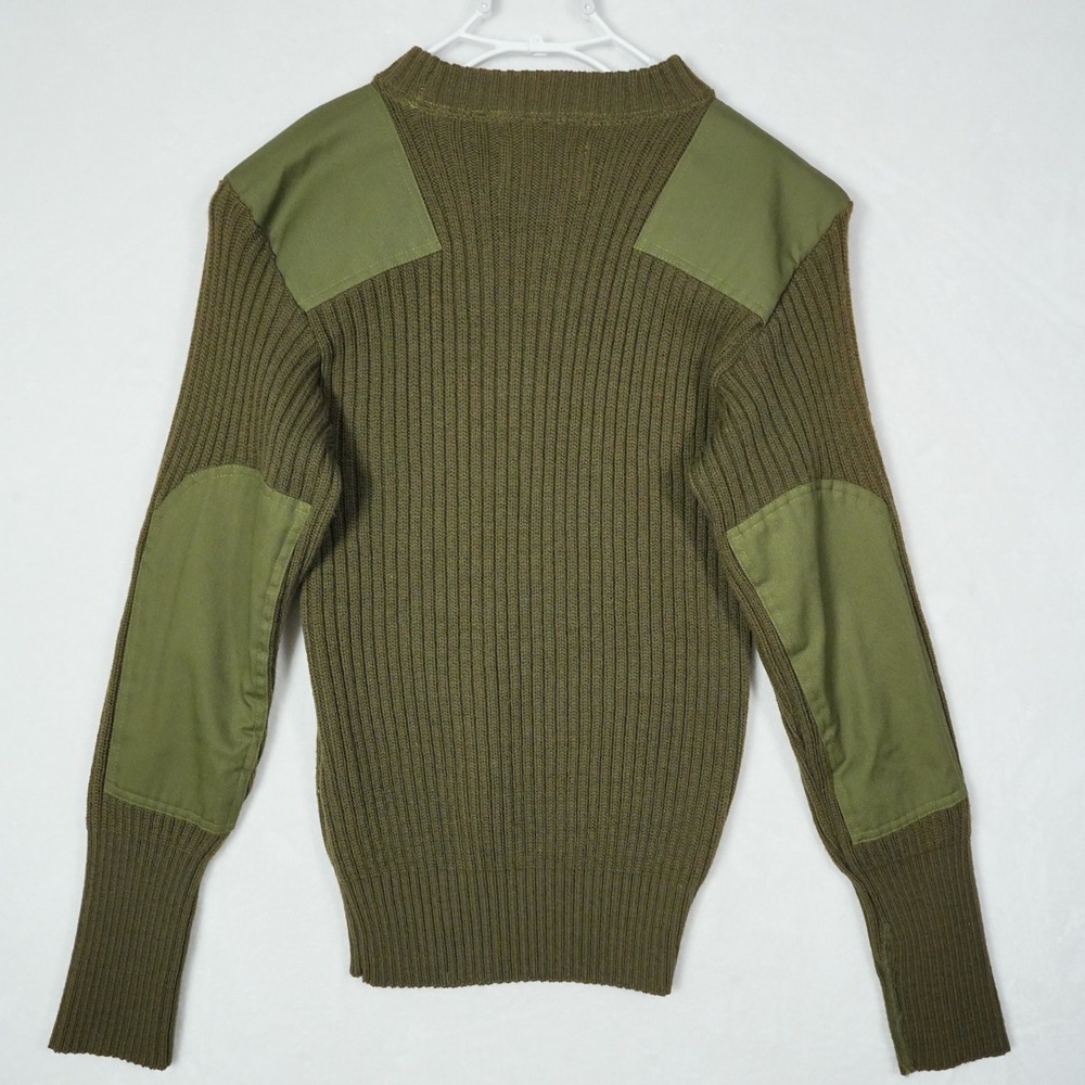 Jack Young Associates US Military Wool Commando Sweater Olive Green 40 OG 2247
